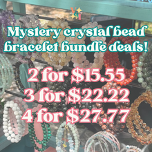 Load image into Gallery viewer, Mystery Crystal Bead Bracelet Bundles
