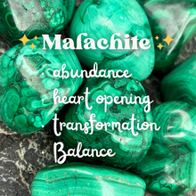 Load image into Gallery viewer, large malachite tumbles
