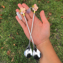Load image into Gallery viewer, Crystal Energy Stirring Teaspoon
