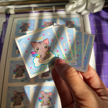 Load image into Gallery viewer, Luca Little Angel Holographic Sticker

