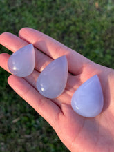 Load image into Gallery viewer, High Quality Blue Chalcedony Teardrops
